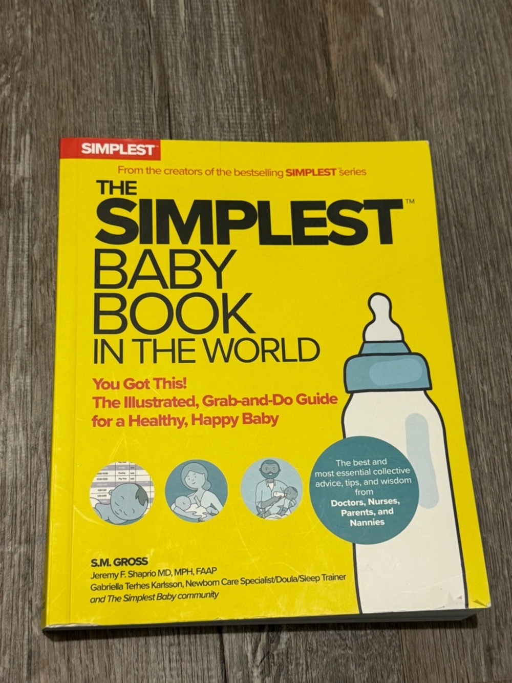 Simple Yellow Baby Book • The Simplest Baby Book in the World